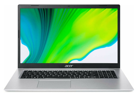 Характеристики ноутбук Acer Aspire 5 A517-52-51DR, 17.3', IPS, Intel Core i5 1135G7 2.4ГГц, 8ГБ, 256ГБ SSD, Intel Iris Xe graphics , Windows 10 Professional, NX.A5BER.003, серебристый