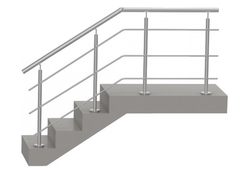Перила и поручни нержавеющей стали.