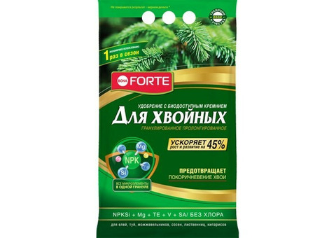 Удобрение Bona Forte пролонгированное для хвойных (5 кг)