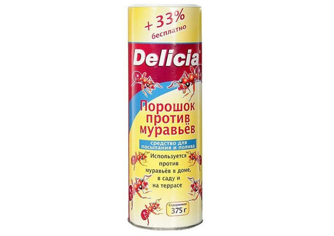 Порошок Delicia от муравьев (375 гр)