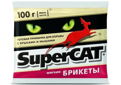 SuperCAT мягкие брикеты (100 гр)