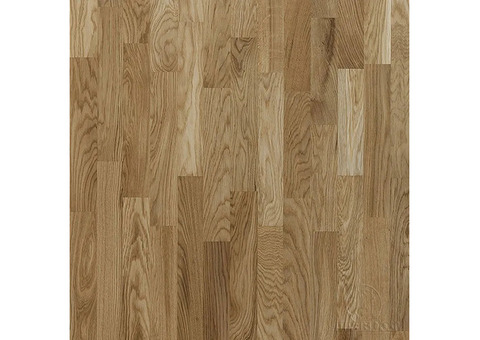 Паркетная доска Polarwood Дуб Ливинг Хай Глос трехполосный Oak Living High Gloss Loc 3S