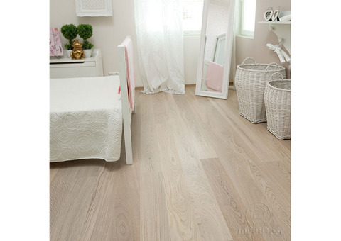 Паркетная доска Upofloor Ясень Гранд Марбл Мат однополосный Ash Grand 138 Marble Matt 1S