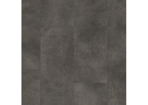 ПВХ-плитка Clix Floor Tiles CXTI 40198 Бетон темно-серый шлифованный