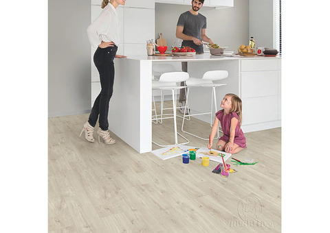 ПВХ-плитка QS Alpha Vinyl Small Planks AVSP 40038 Дуб каньон бежевый