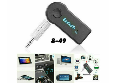 Bluetooth авто адаптер ресивер магнитолы AUX MP3 WAV