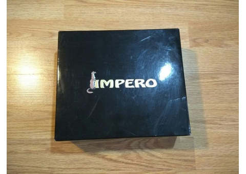Дверная ручка Impero LD30-1GP/CP (золото/хром)
