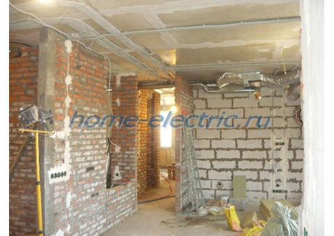 Монтаж проводки в квартире, электромонтажные работы в Санкт-Петербурге