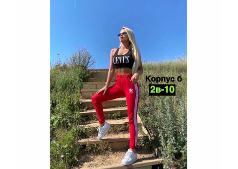 БРЮКИ СПОРТИВНЫЕ ЖЕНСКИЕ ADIDAS, код 2000244