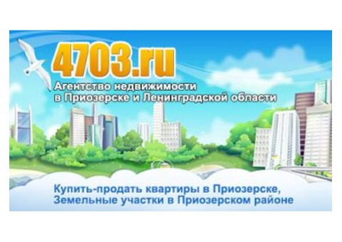 Агентство недвижимости 4703 предлагает свои услуги